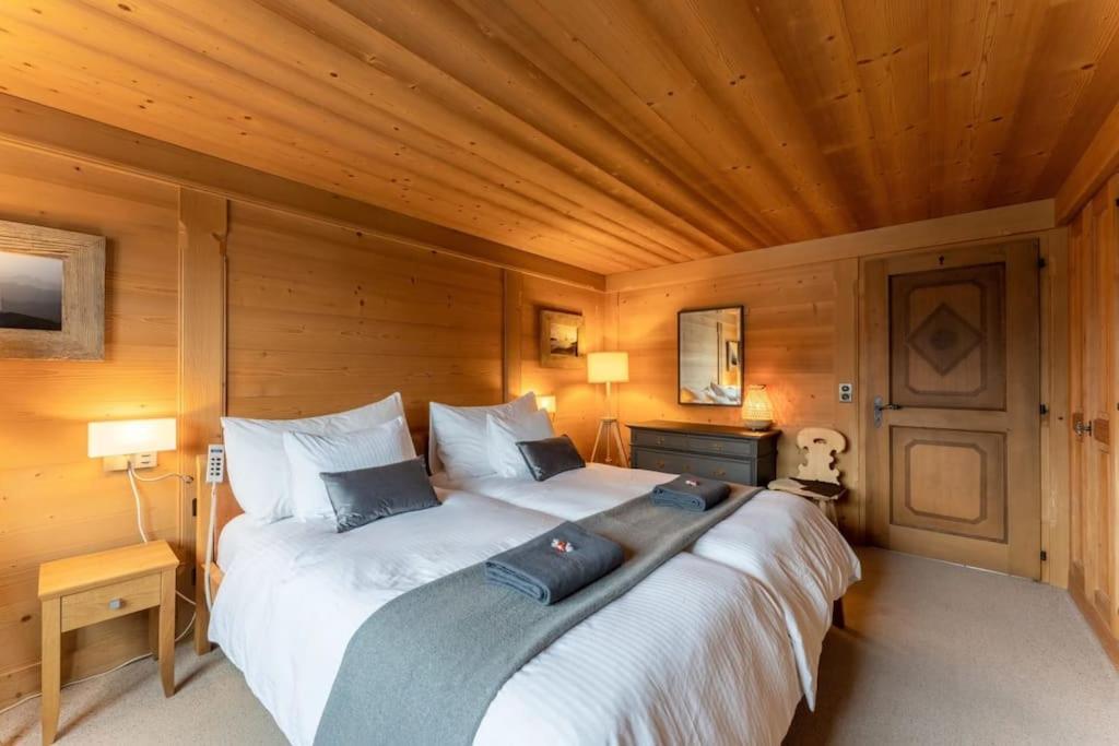 Charming Alpine Apartment Ґштад Екстер'єр фото